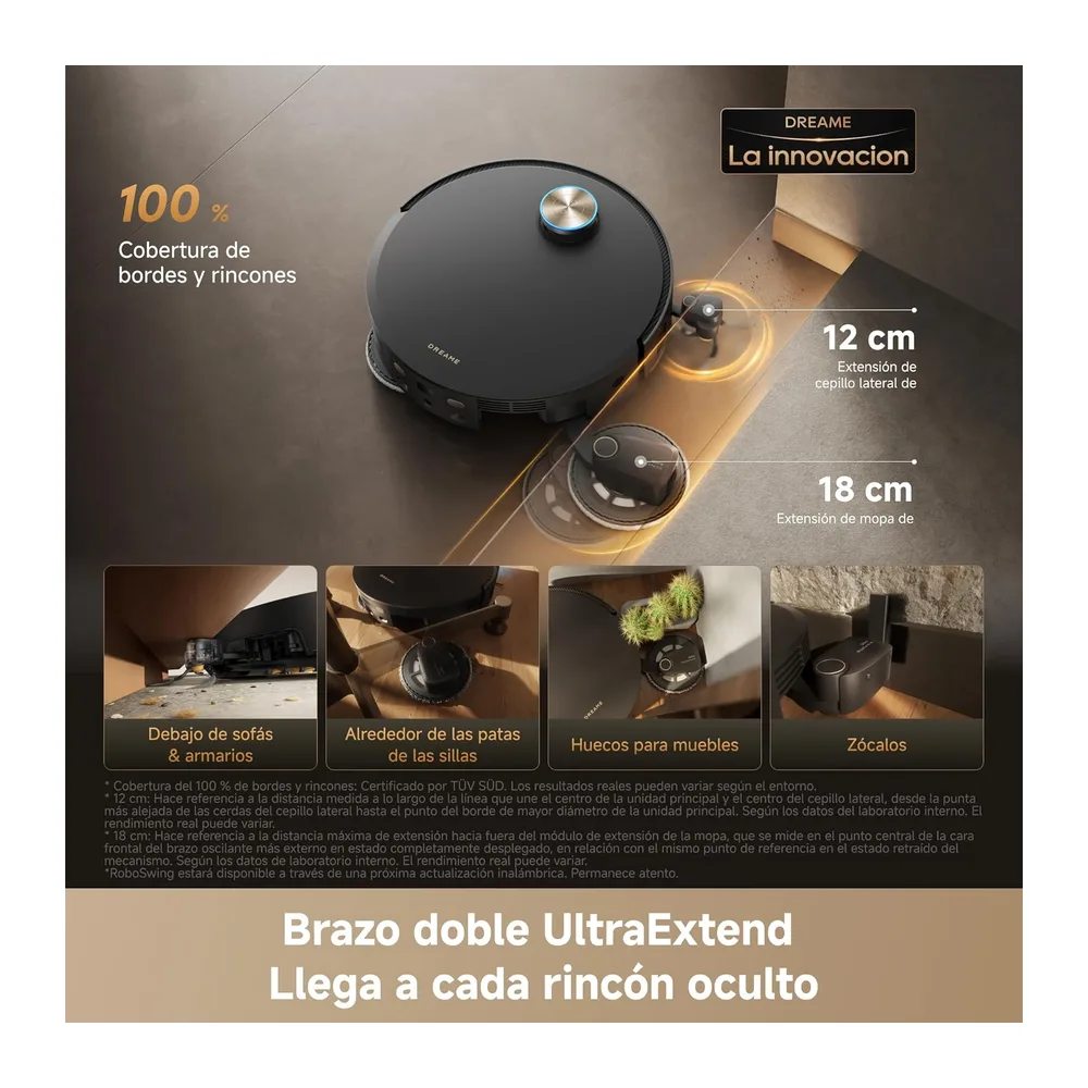 DREAME X60 Pro Ultra Complete Robot Aspirador Brazos UltraExtend — 4