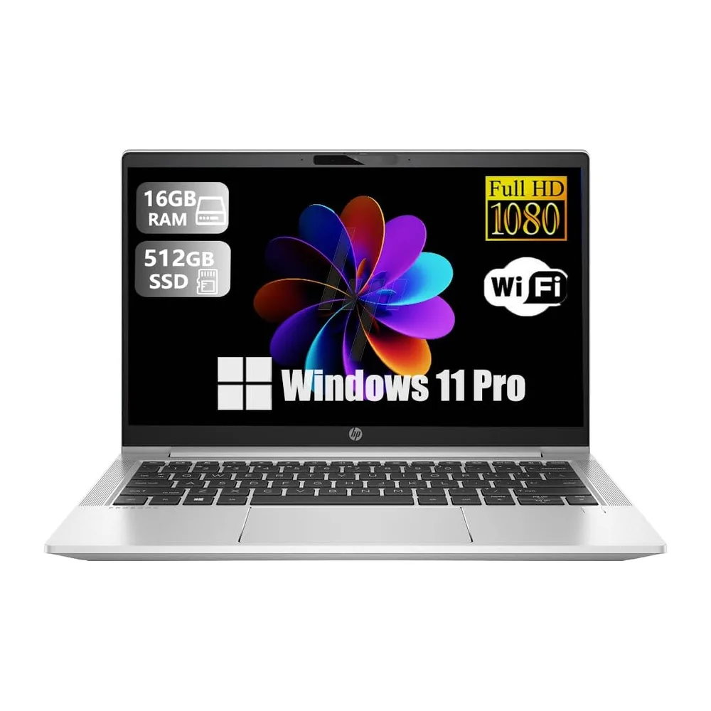 HP ProBook 630 G8 - Ordenador portátil profesional, 13,3 pulgadas FHD (1920 x 1080), Intel Core i5-1145G7, 16