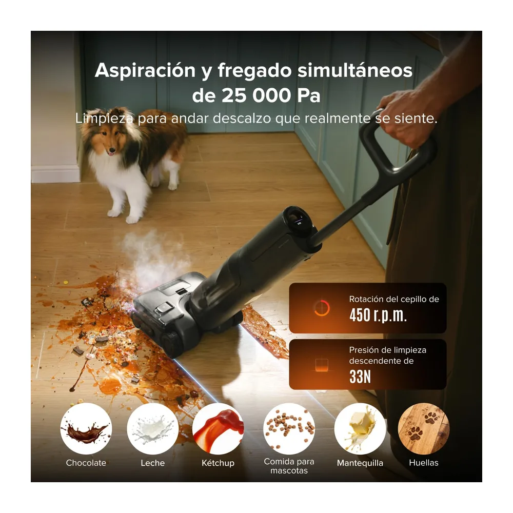 roborock F25 Steam Set Aspiradora y fregadora a Vapor de 180 °C — 4