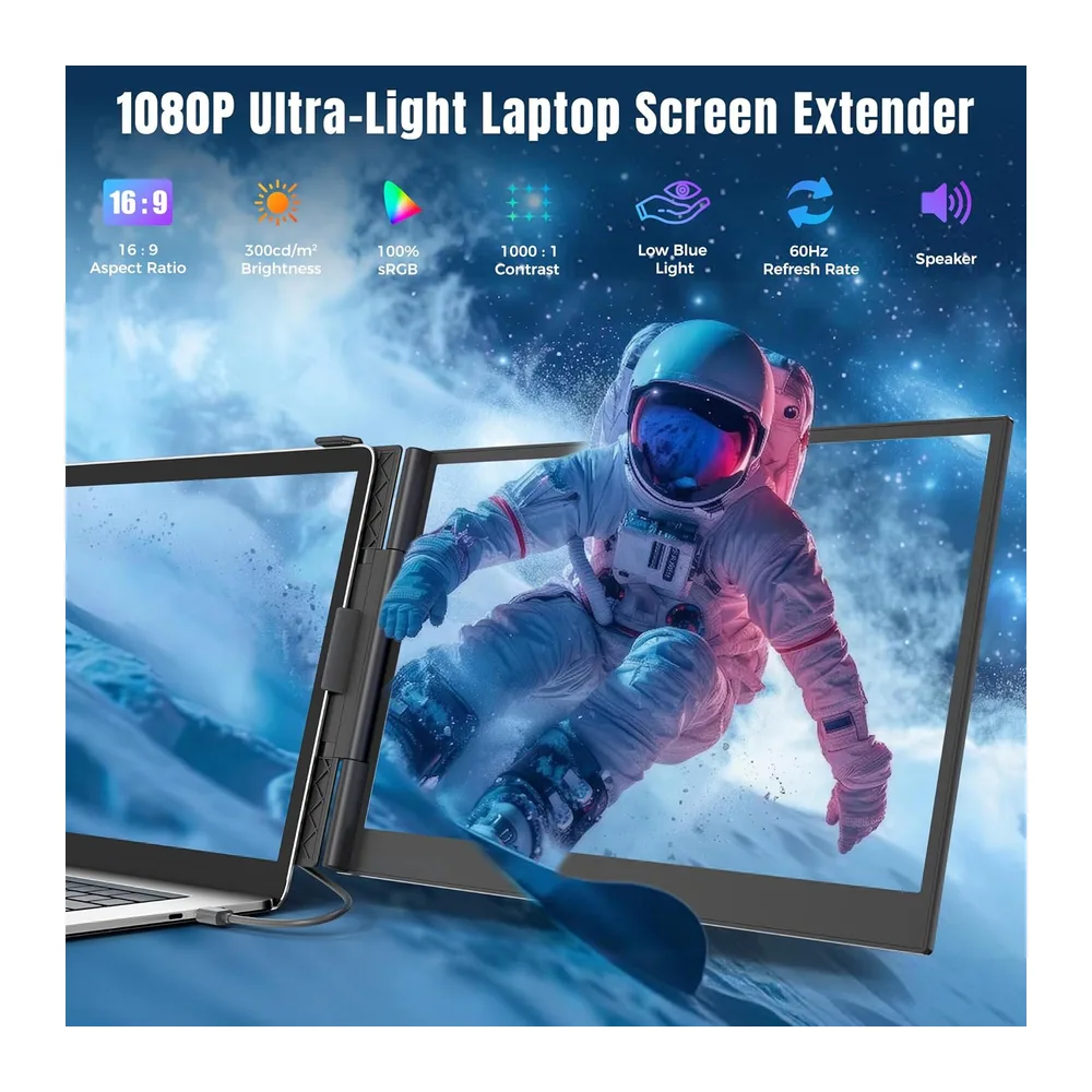 KEFEYA Extensor De Pantalla para Portátil de 14" — 2