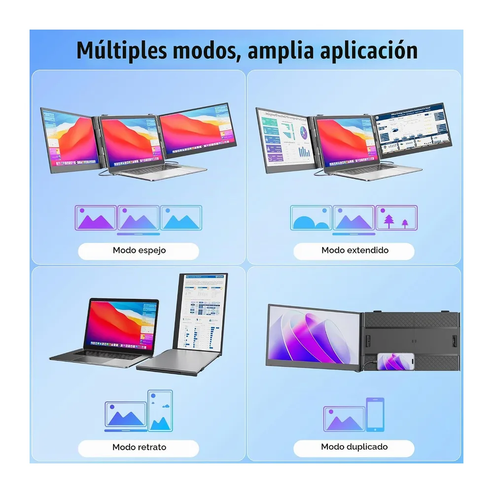 KEFEYA Extensor De Pantalla para Portátil de 14" — 5