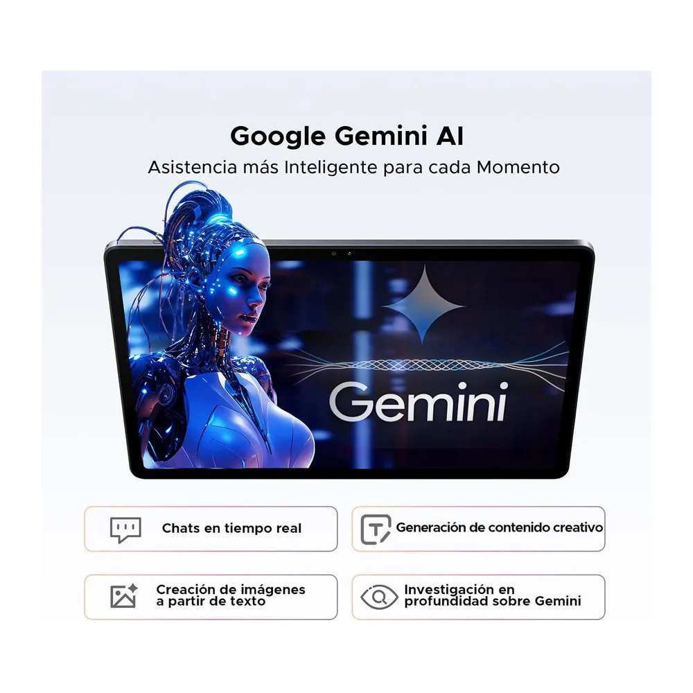 P11 Pro Tablet Android, Tablets 11 Pulgadas, 48GB RAM+128GB ROM, Tablets Android 16 con Gemini AI, 2.4K 90Hz, — 5