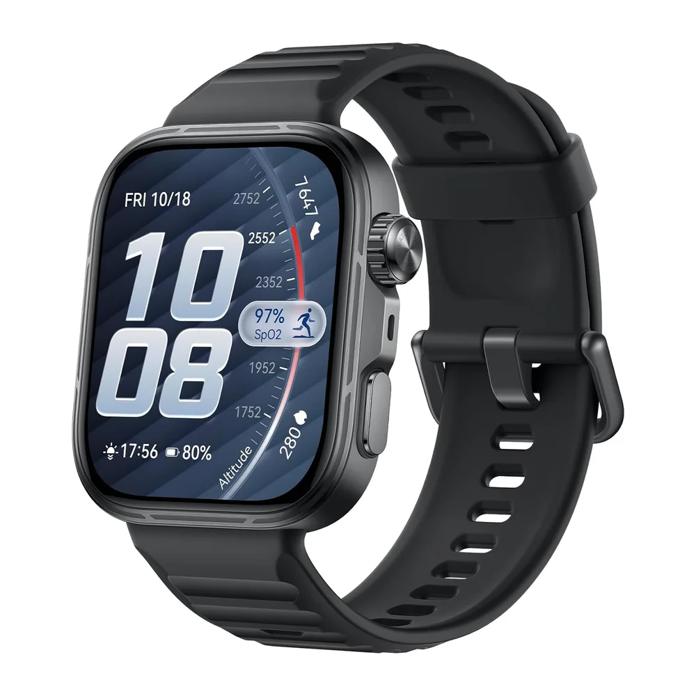 HUAWEI Watch FIT 5 Pro Smartwatch, Preciso GPS, ECG, 3000 Nits, Negro