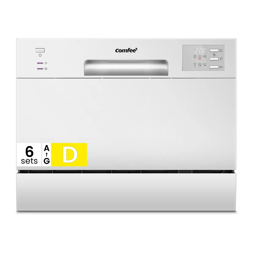 COMFEE' CDWMT0602EWD-EU Lavavajillas Compacto