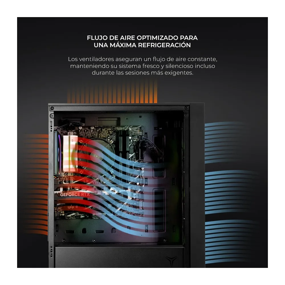 YEYIAN PC Gaming Elara Z5 Copilot Esports AMD Ryzen 5 9600X 6 Cores a 5,4 GHz — 5