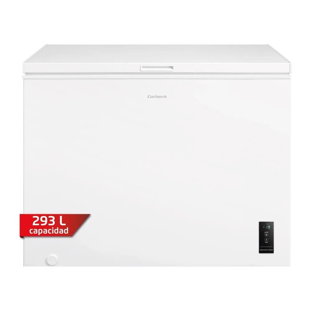 Corberó - Arcón Congelador Horizontal | CCHM3006M | 293 L | 106,5cm x 84,4cm | 41 dB |Sistema Dual | Súper
