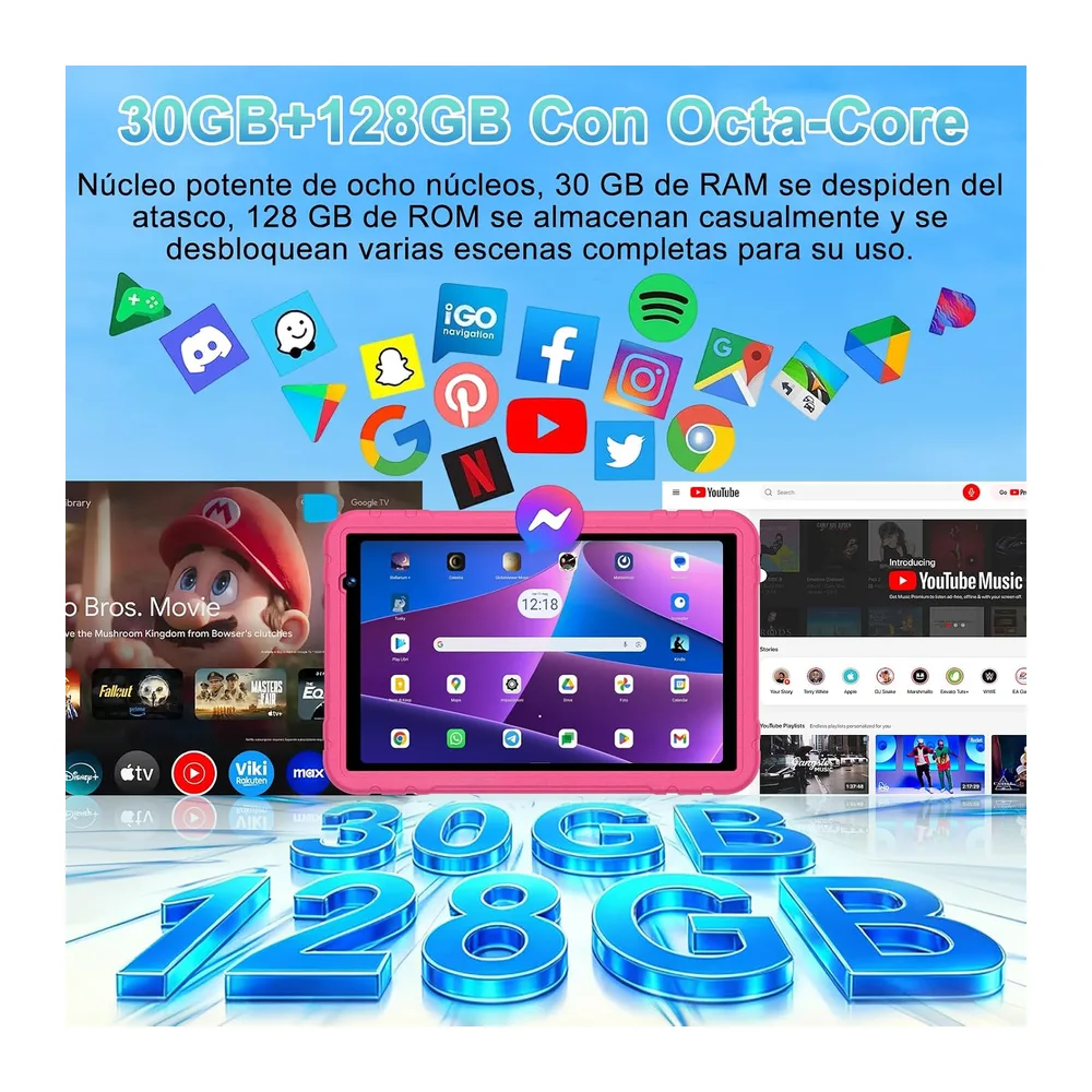 Tablet para Niños 10 Pulgadas Android 15 — 4