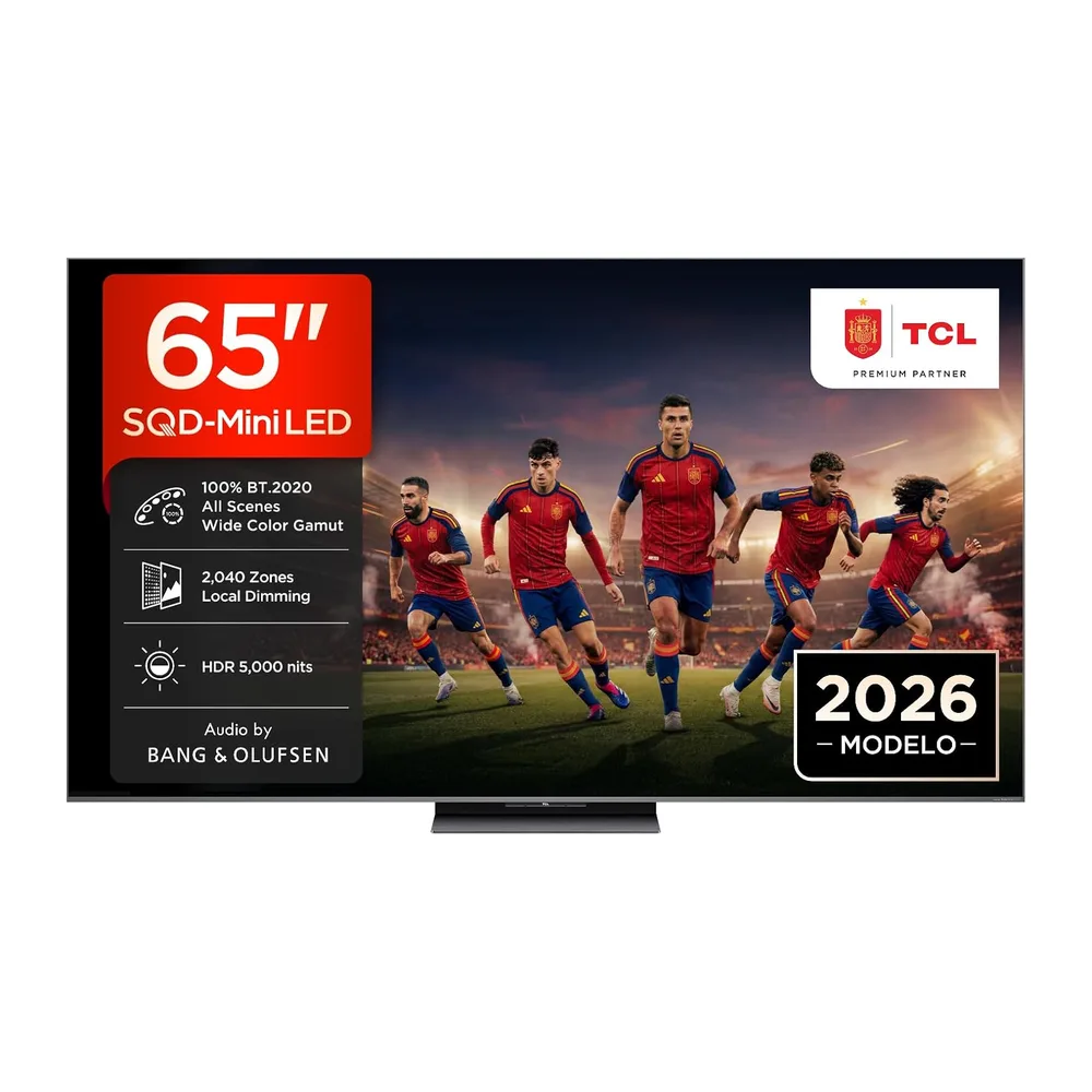 TCL 65C8L 65 Pulgadas SQD-Mini LED 4K HDR10+ Smart TV