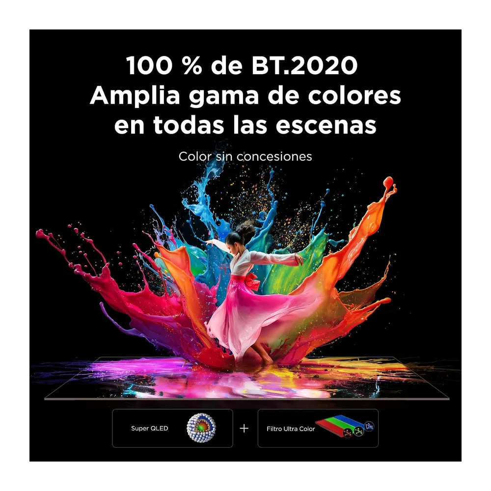 TCL 75C8L 75 Pulgadas SQD-Mini LED 4K HDR10+ Smart TV — 5