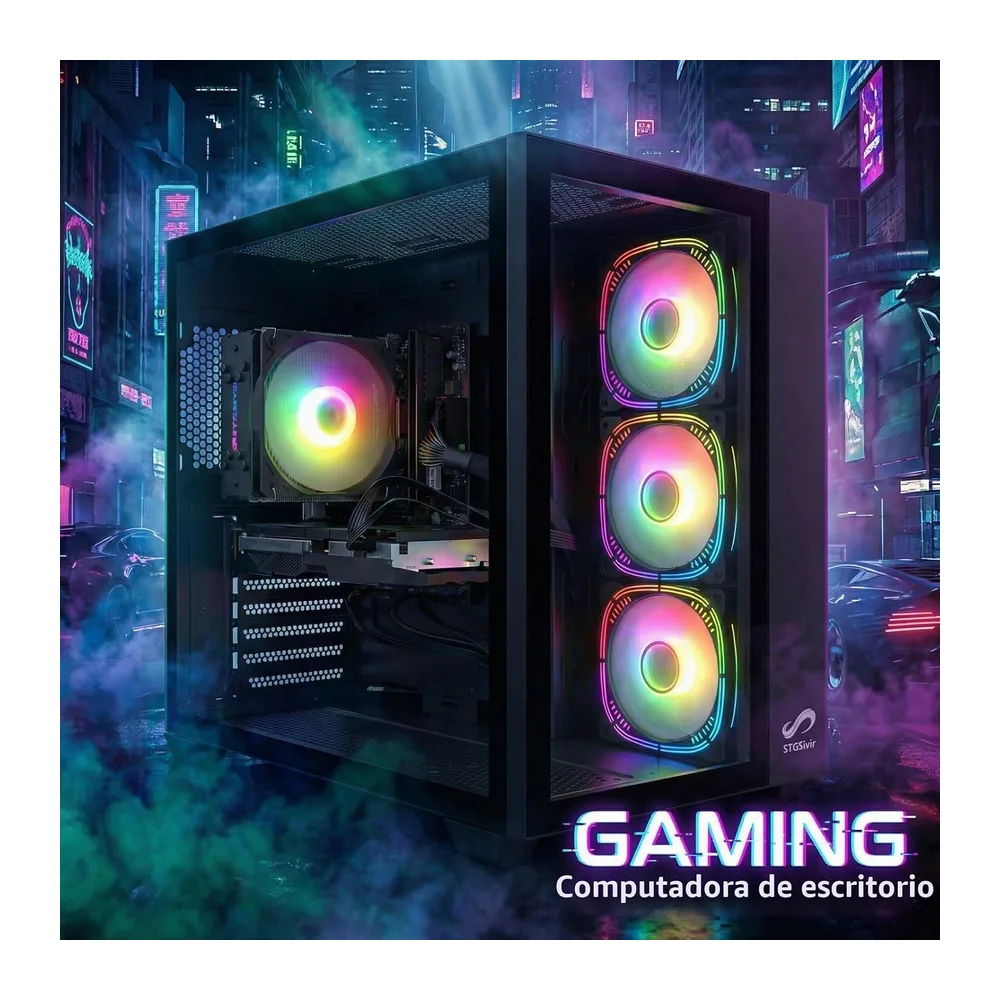 STGsivir PC Gaming, Core i7, RTX 2060 Super 8G, 16G RAM, 1T SSD — 4