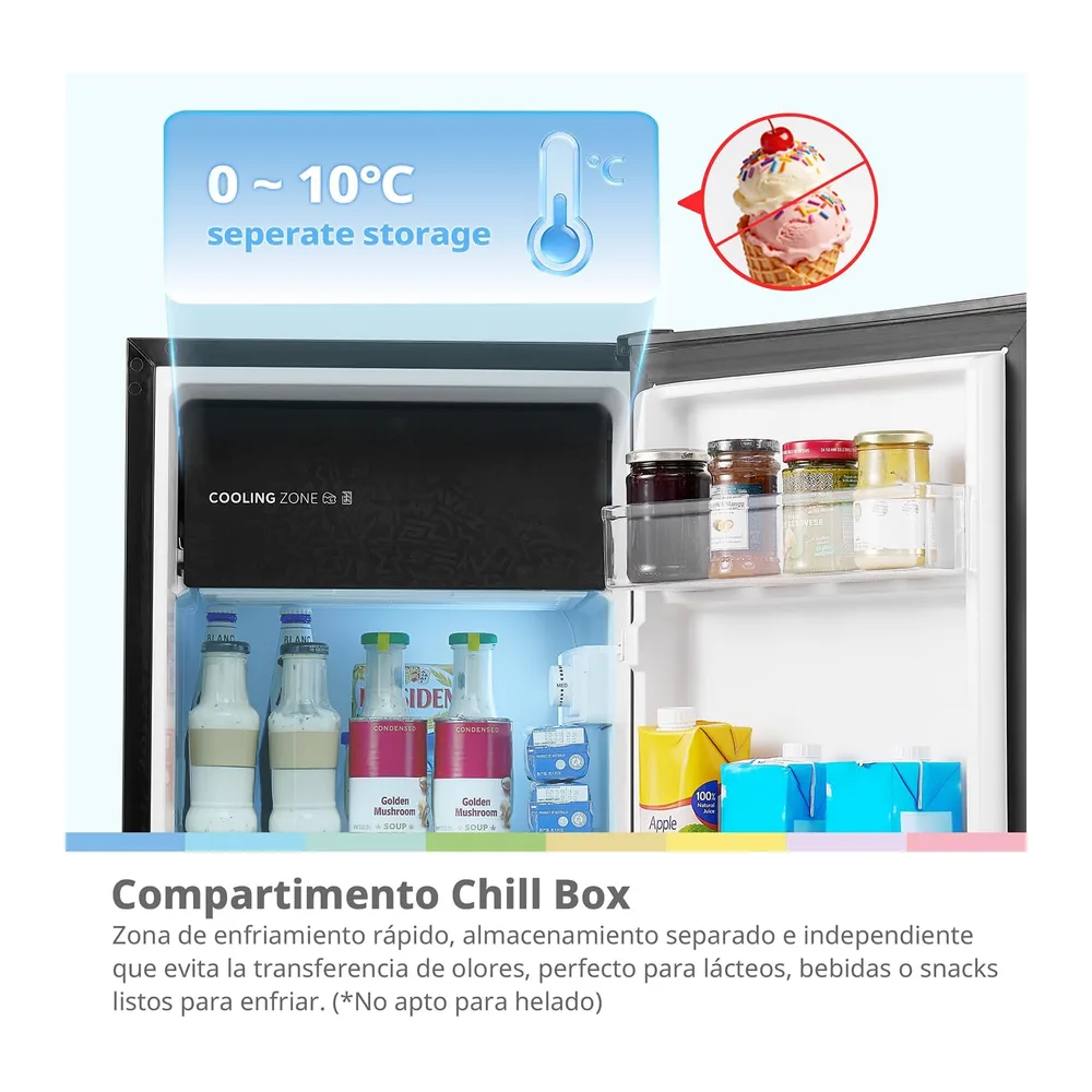 Comfee' 88L Refrigerador Compacto Bajo Encimera — 5