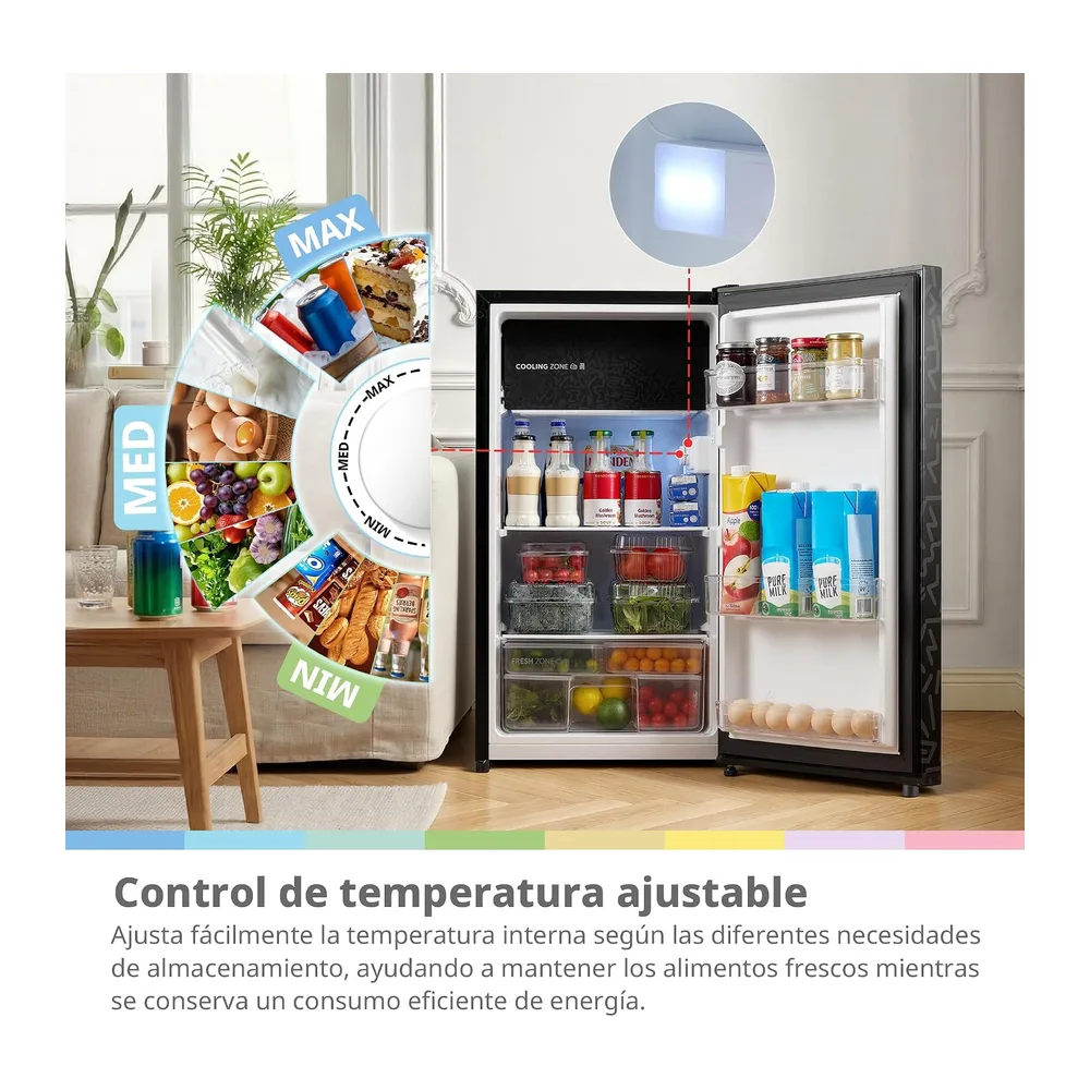 Comfee' 88L Refrigerador Compacto Bajo Encimera — 6