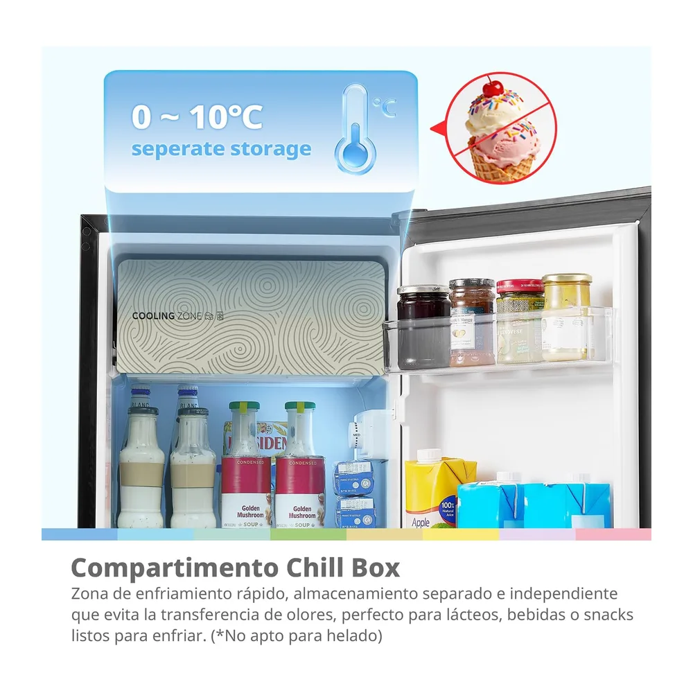 Comfee' 88L Refrigerador Compacto Bajo Encimera — 5