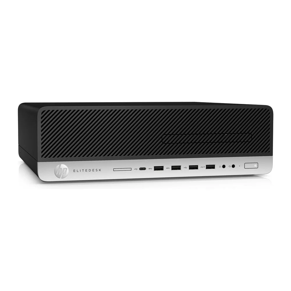 HP EliteDesk 800 G5 SFF - Ordenador de sobremesa Intel Core i5-8500T, 16 GB de RAM, SSD de 512 GB, WiFi, — 2