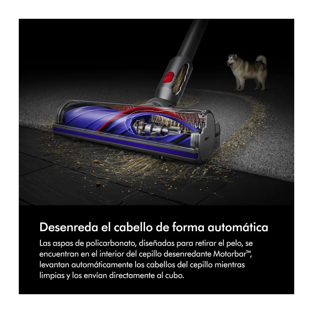 Dyson V8 Origin Aspiradora sin Cable, Cepillo Motorbar, 40 min, 130 AW — 4