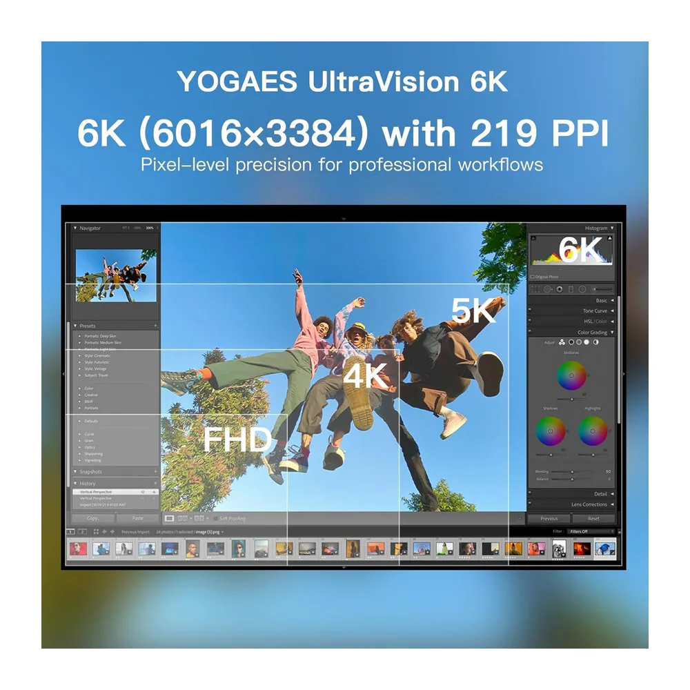 Monitor VA 6K de 32 pulgadas (6016×3384) — 3