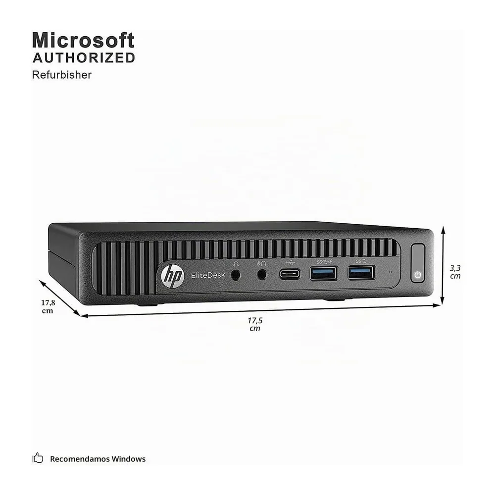 HP EliteDesk 800 G2 Mini PC de Escritorio — 2