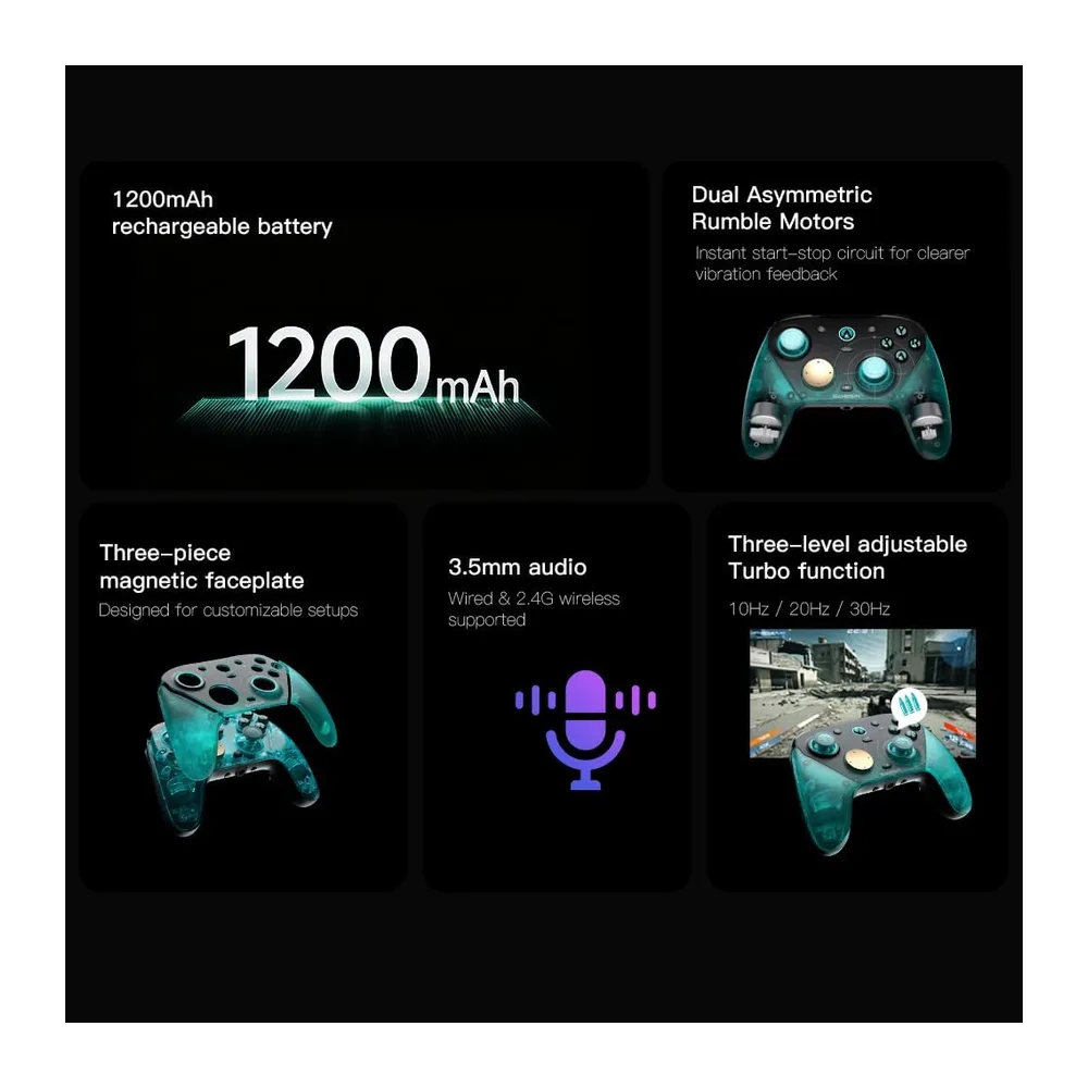 GameSir G7 Pro 8K PC Mando Inalámbrico Esports — 6