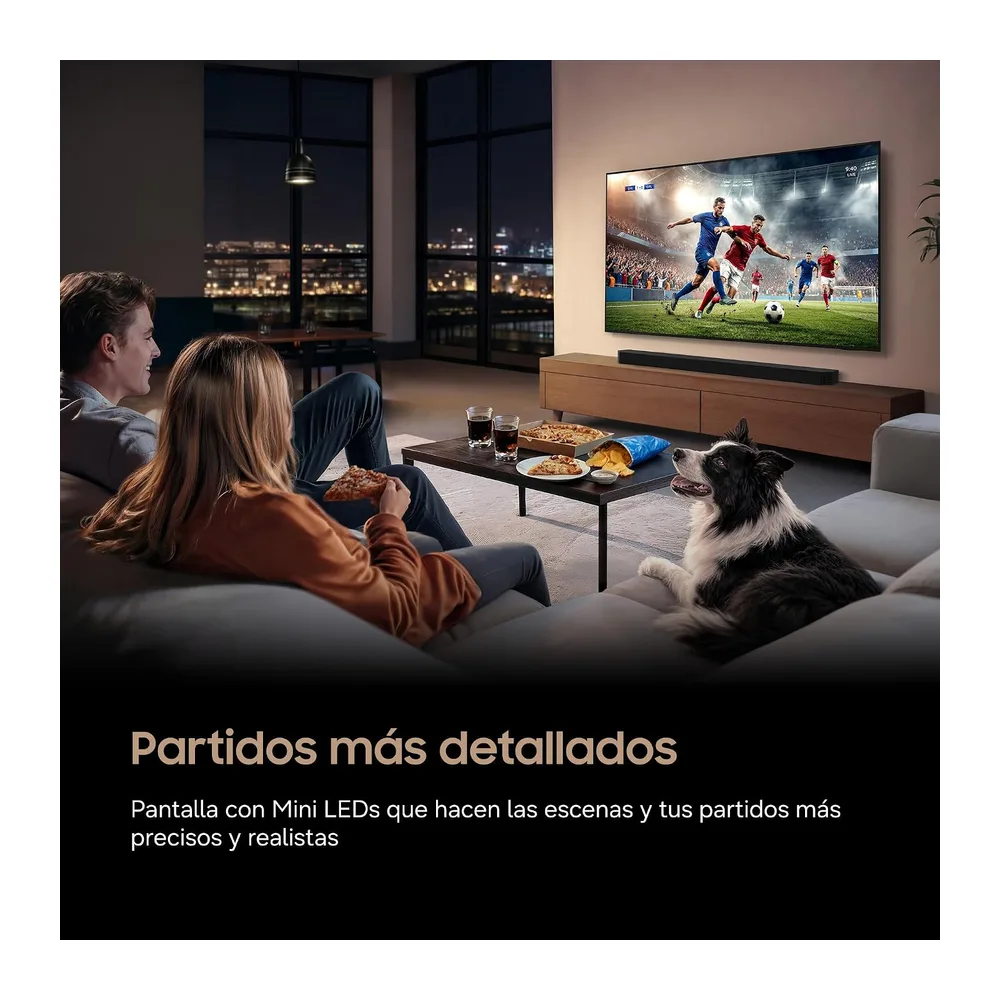 Samsung TV Mini LED M72H 50" 4K Smart TV con IA [Clase de eficiencia energética F] — 3