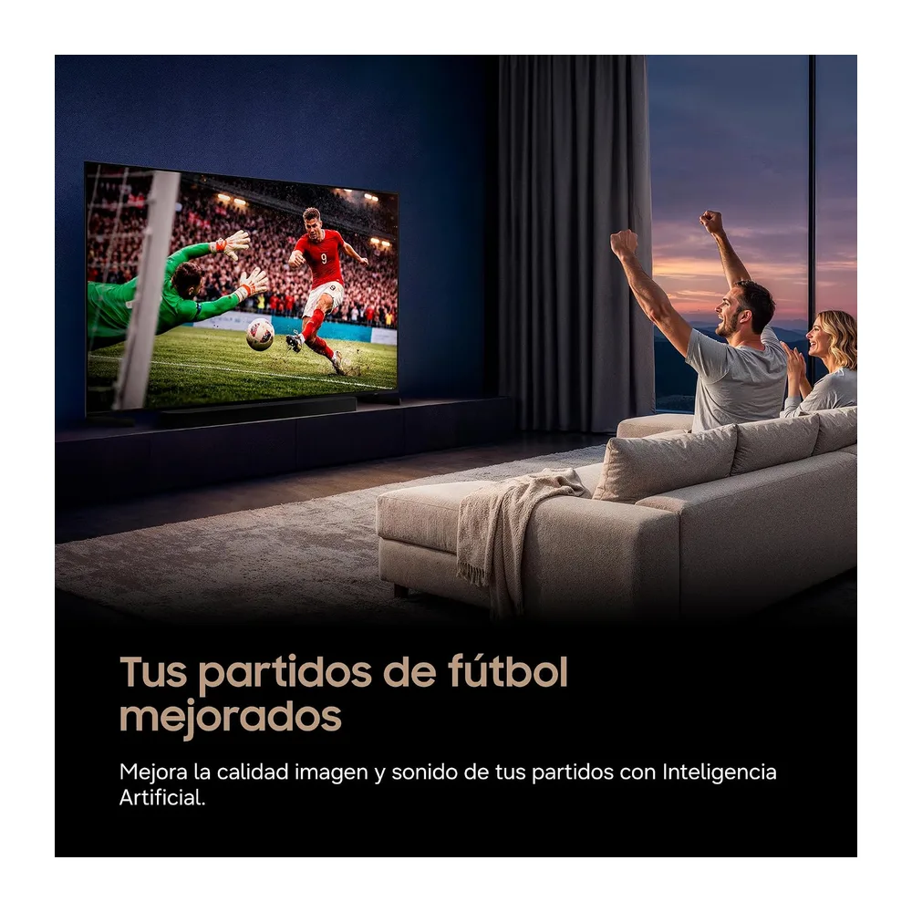 Samsung TV Mini LED M72H 50" 4K Smart TV con IA [Clase de eficiencia energética F] — 4