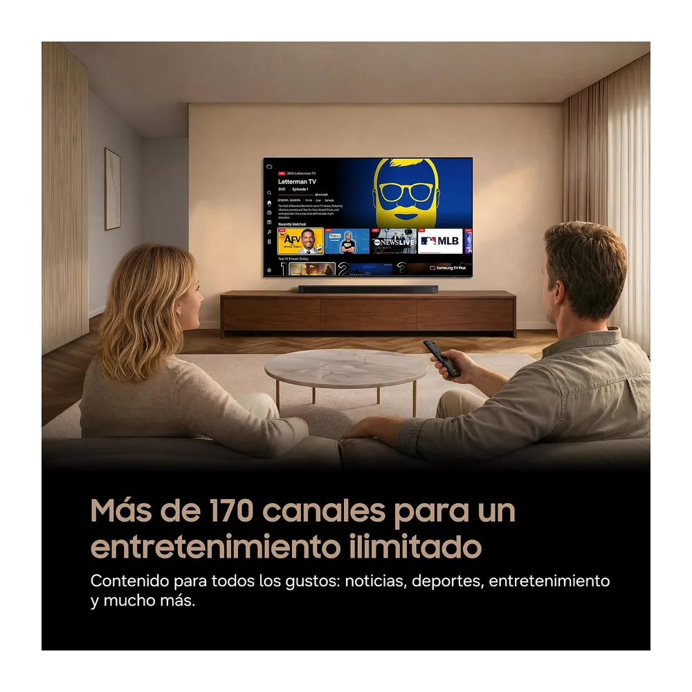 Samsung TV Mini LED M72H 50" 4K Smart TV con IA [Clase de eficiencia energética F] — 5