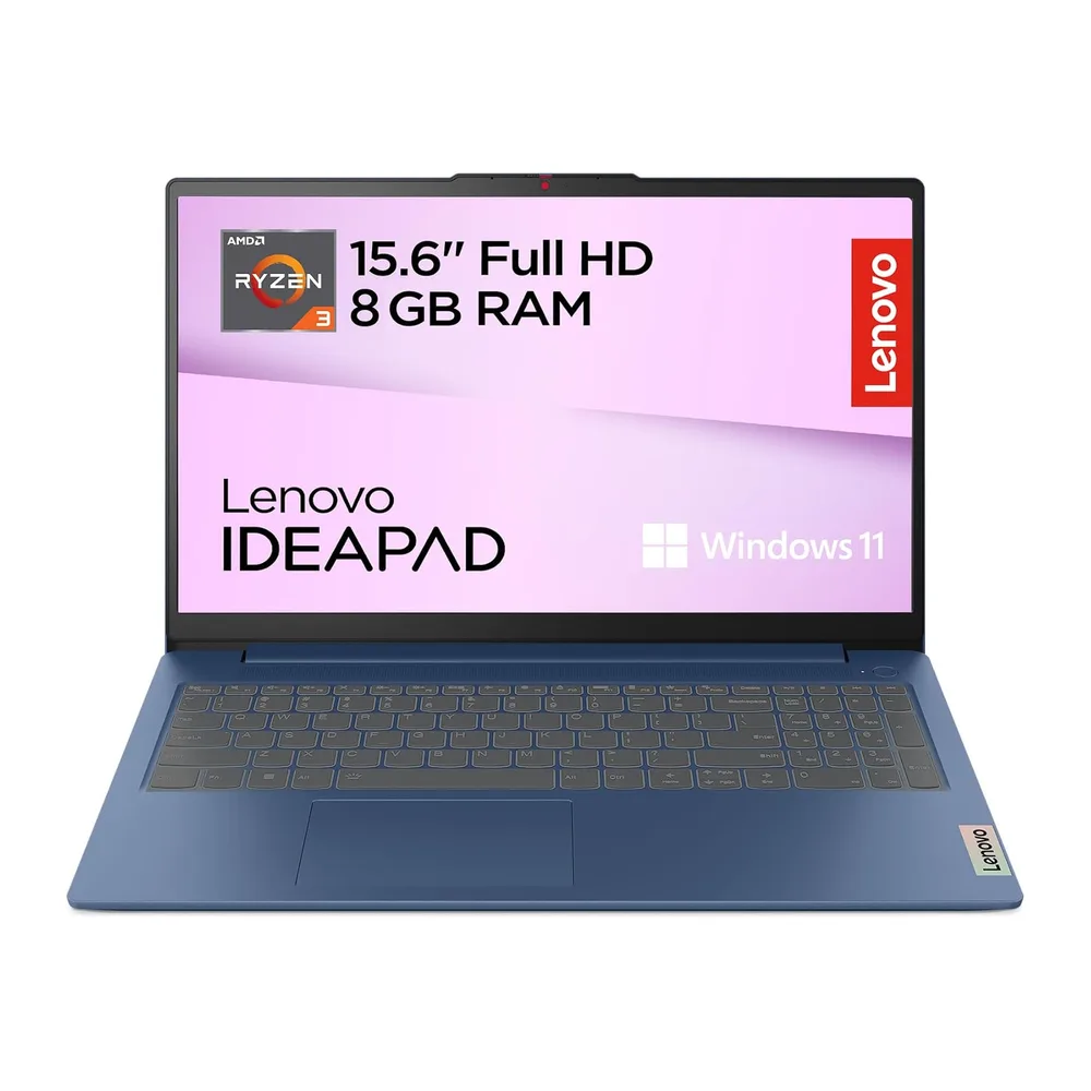 Lenovo IdeaPad Slim 3 Gen 8 - Ordenador Portátil 15.6" FHD (AMD Ryzen 3 30, Radeon 610M Graphics, 8 GB RAM,
