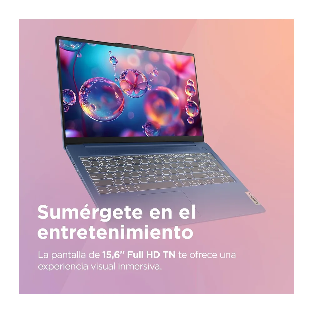 Lenovo IdeaPad Slim 3 Gen 8 - Ordenador Portátil 15.6" FHD (AMD Ryzen 3 30, Radeon 610M Graphics, 8 GB RAM, — 6