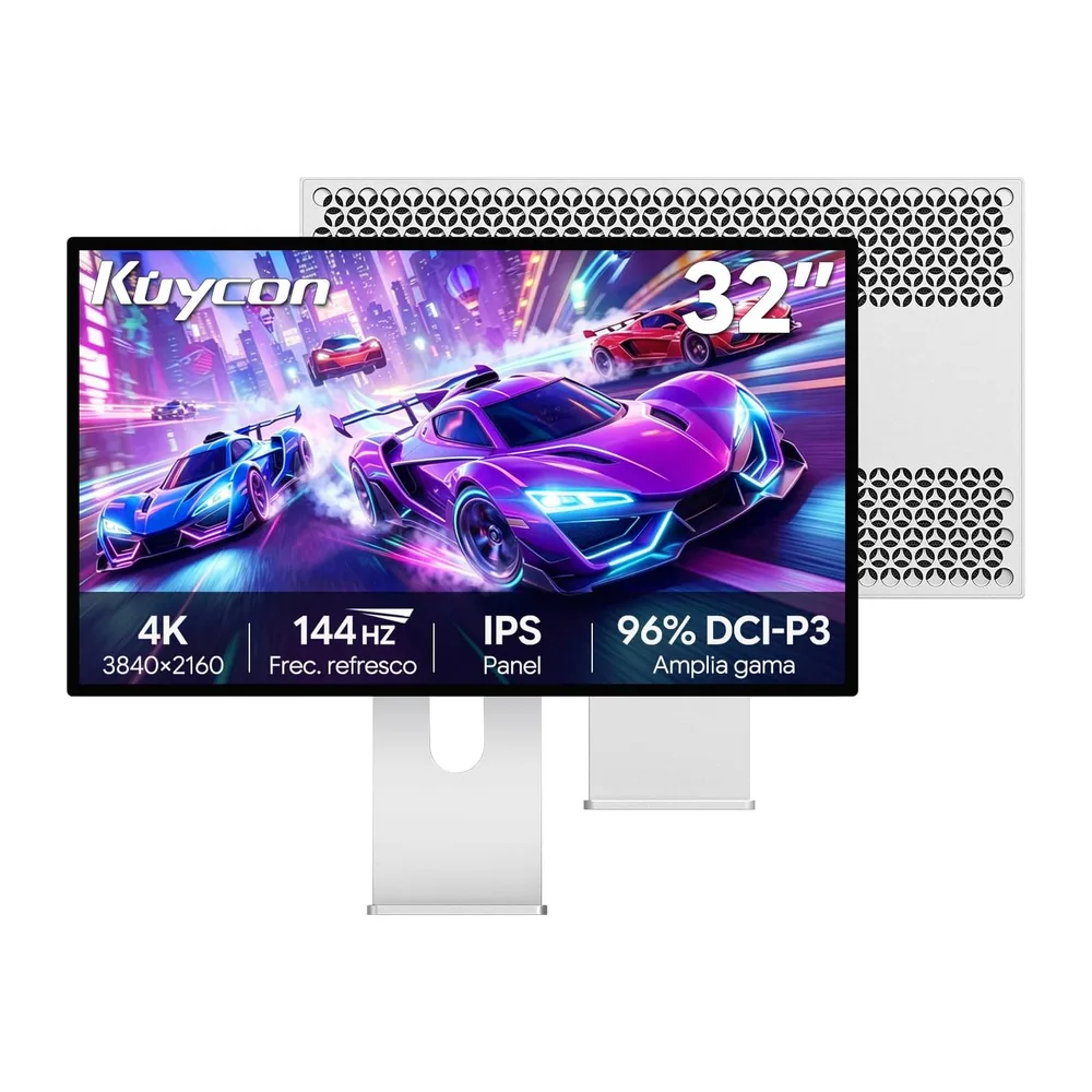 P32K 32'' 4K Gaming Monitor 144Hz Fast-IPS Honeycomb con Soporte