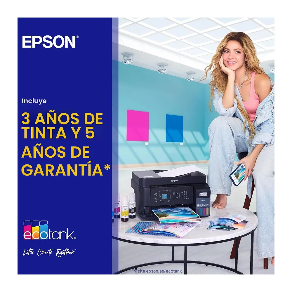 Epson EcoTank ET-2912 | para hogares dinámicos | Wi-Fi | A4 | Impresión, Copia, escaneado | Compatible con — 6