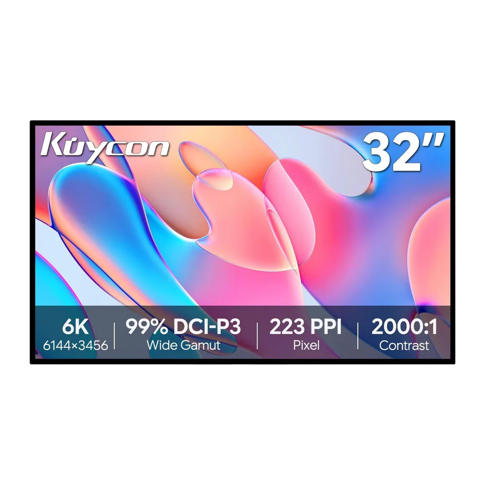 G32P 6K 31.5'' Monitor, 6144x3456 Honeycomb sin Soporte [Clase de eficiencia energética F]