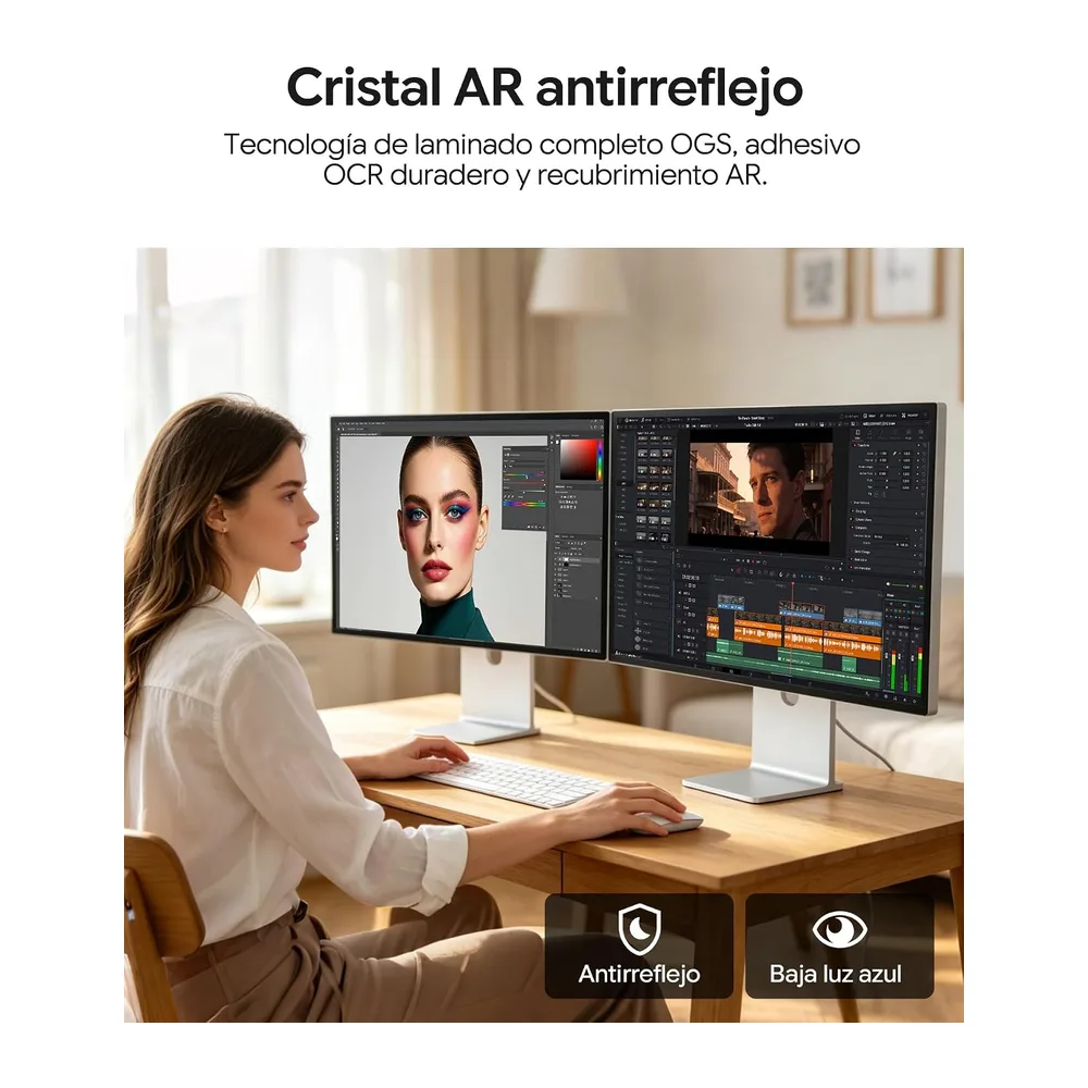 G27P Monitor 27 Pulgadas 5K 5120x2880 Honeycomb con Soporte — 4