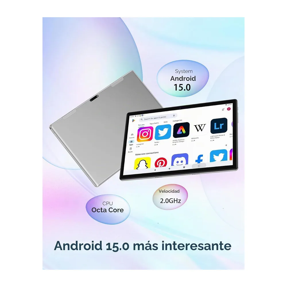 Tablet 10 Pulgadas Android 15 5G WiFi Tablet — 3