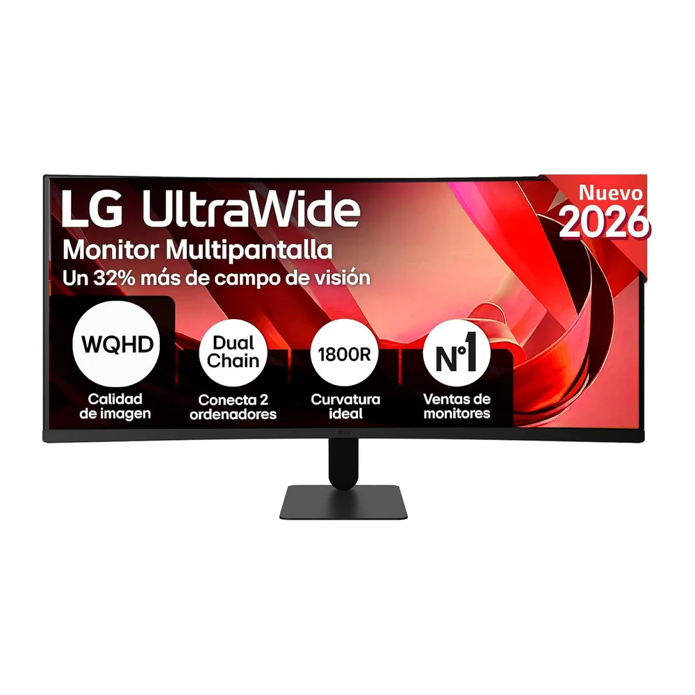 LG Monitor UltraWide 34U601B-B - 34'', 21:9, VA, Negro
