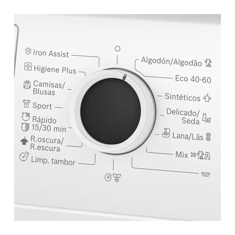 Bosch, Lavadora, Serie 4, 8 kg, Iron Assist, blanco, WAN24280ES [Clase de eficiencia energética A] — 4