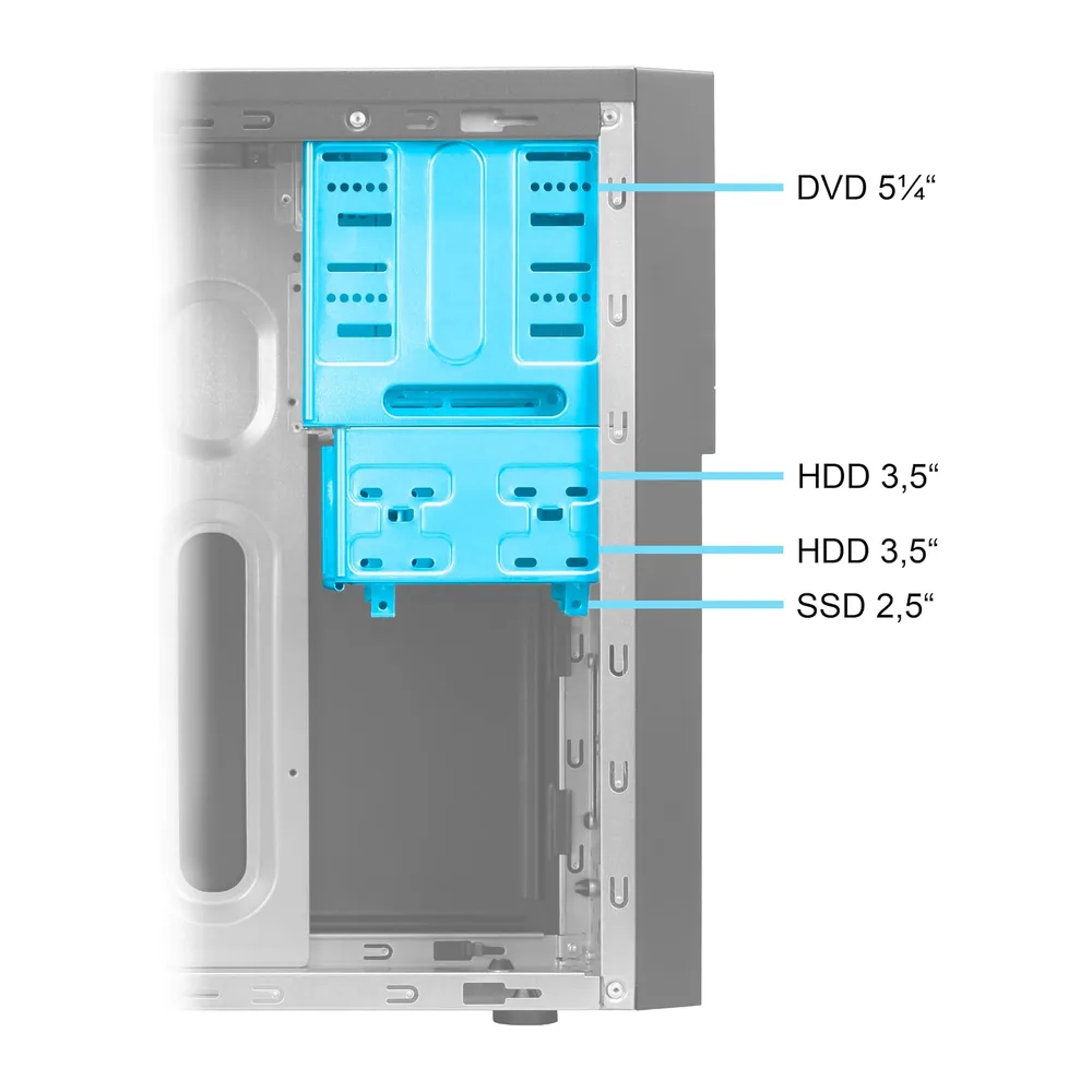 Ankermann Office One | AMD Ryzen 5 3400G | 16GB DDR4 | 480GB SSD | Windows 11 | WiFi | MS Office 2024 — 3