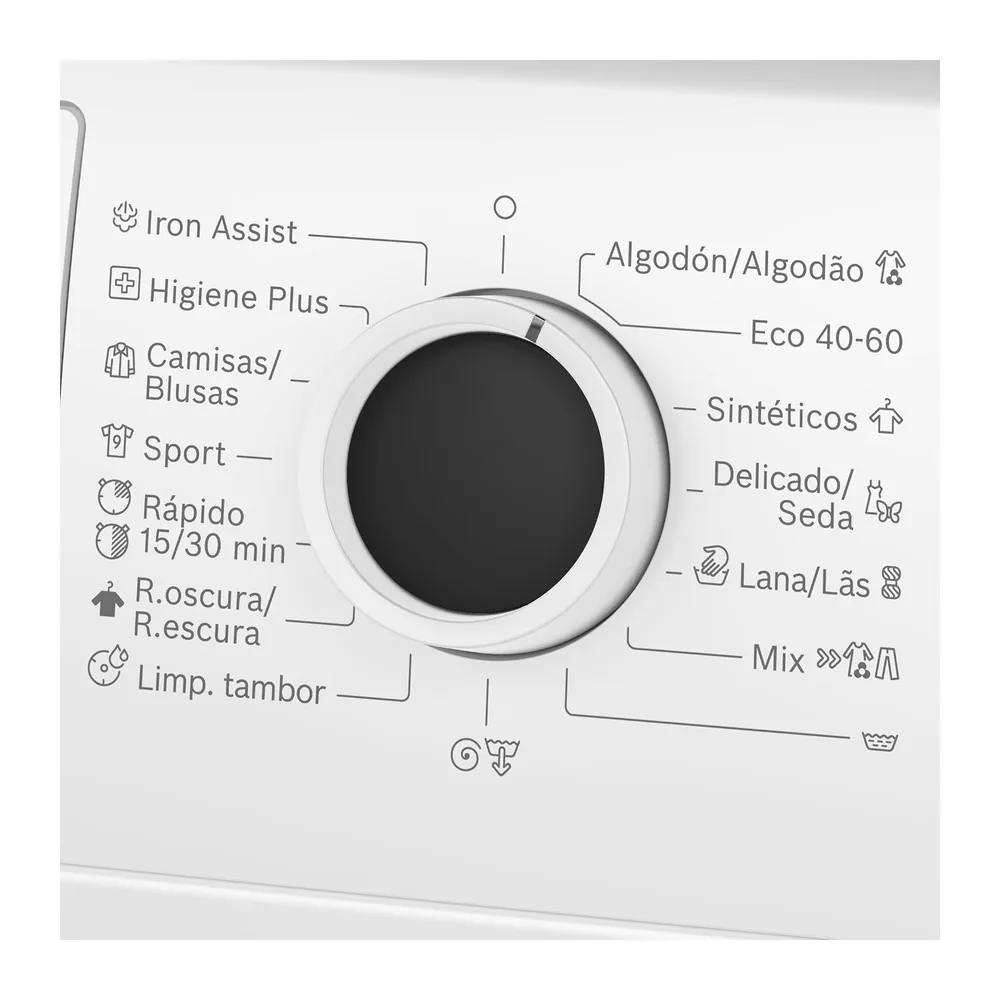 Bosch, Lavadora, Serie 4, 8 kg, Iron Assist, blanco, WAN28283ES [Clase de eficiencia energética A] — 4
