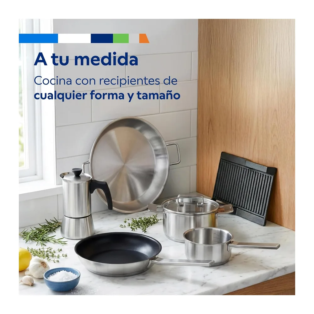 Balay, Placa de Inducción con extractor integrado, negro mate, 3EBC989MH [Clase de eficiencia energética B] — 4