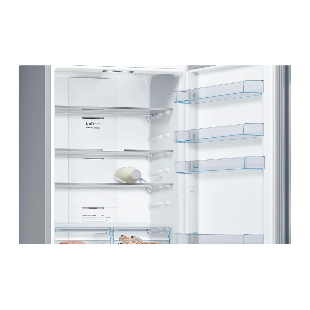 Bosch, Frigorífico combi, Serie 4, XXL, Total NoFrost, Inox, KGN493IDA [Clase de eficiencia energética D] — 5