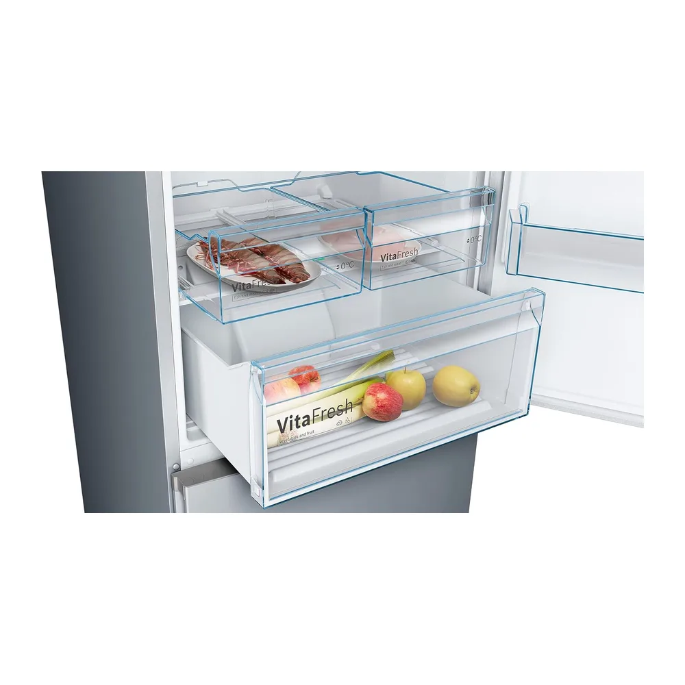 Bosch, Frigorífico combi, Serie 4, XXL, Total NoFrost, Inox, KGN493IDA [Clase de eficiencia energética D] — 6