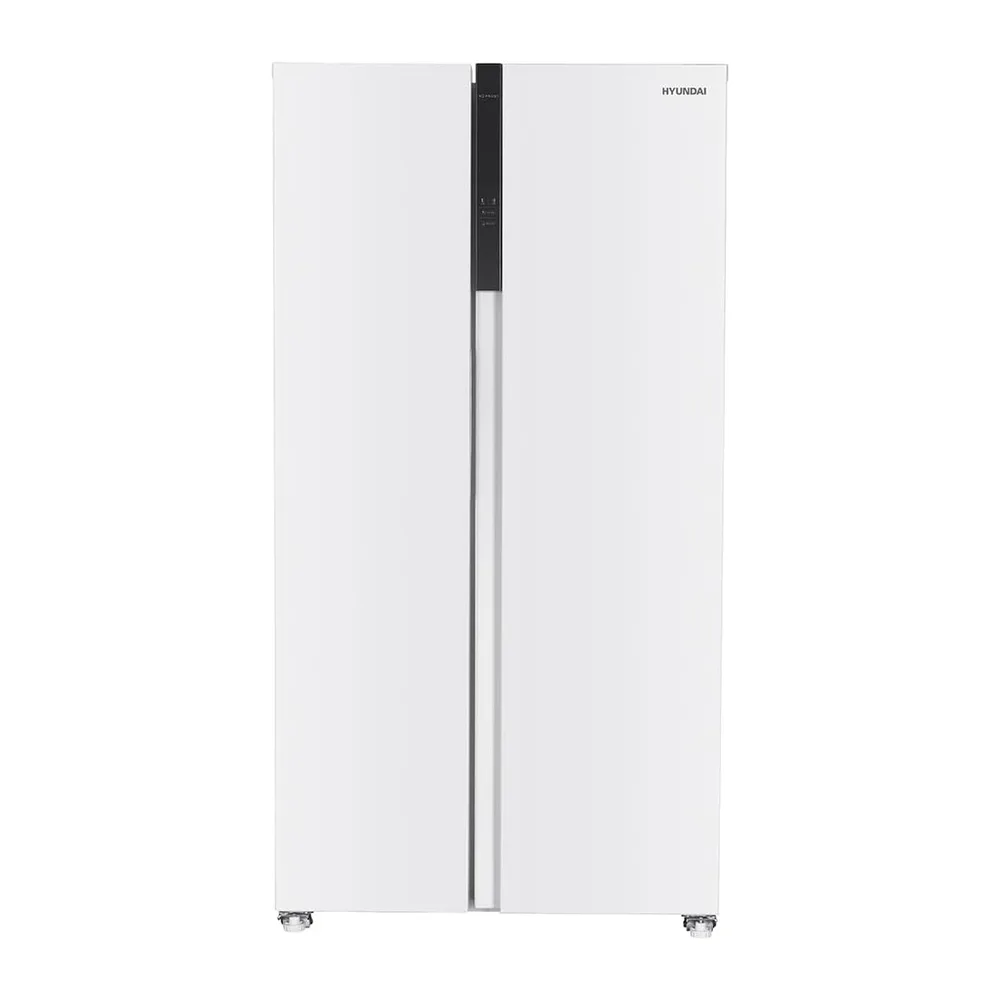 Hyundai Frigorífico Americano Blanco, 2 Puertas. HAM17791NDDW01, Capacidad 442 Litros, Tecnología No Frost,