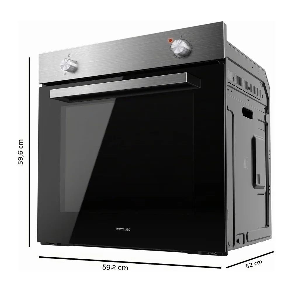 Cecotec Horno Integrable Bolero Hexa C126000 Inox A GloveKit. 2800 W — 2