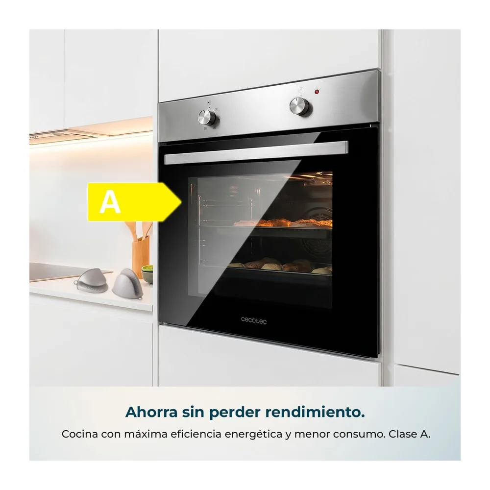 Cecotec Horno Integrable Bolero Hexa C126000 Inox A GloveKit. 2800 W — 4