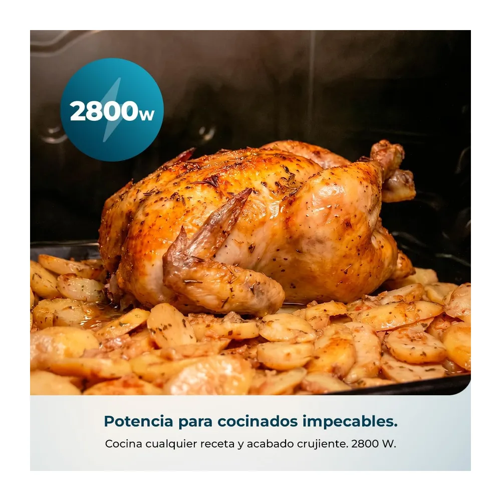 Cecotec Horno Integrable Bolero Hexa C126000 Inox A GloveKit. 2800 W — 5