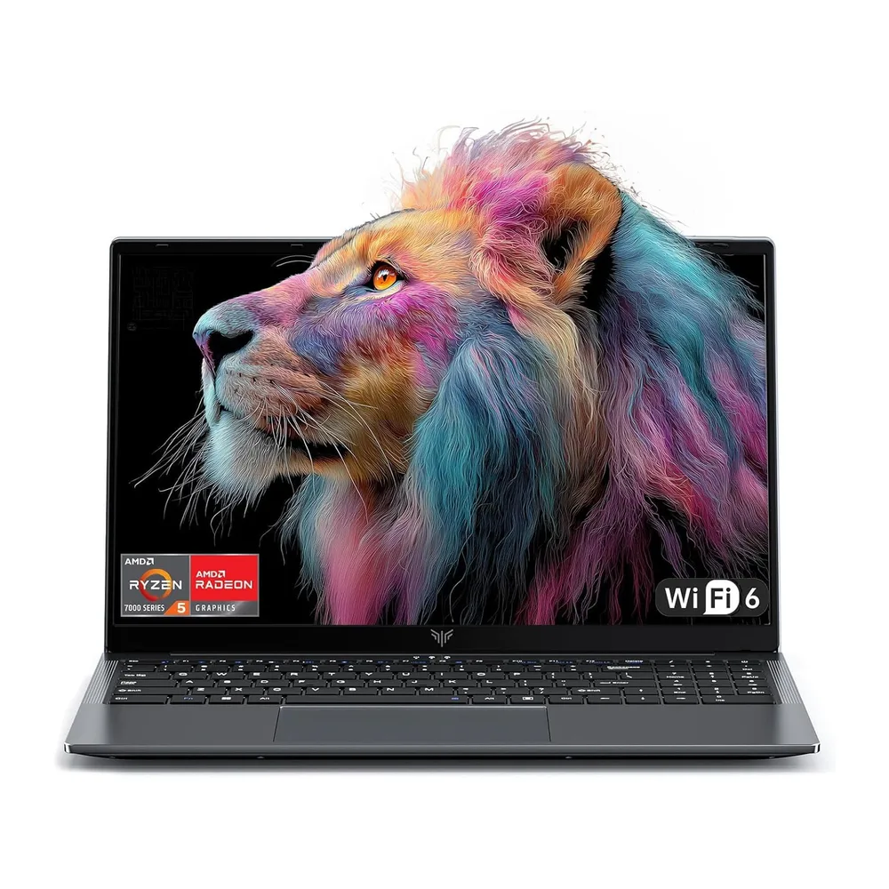 Portátil AMD Ryzen 5 7430U 15,6 Pulgadas 16GB DDR4 512GB NVMe SSD