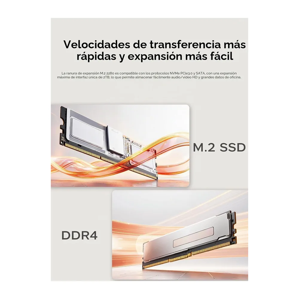 Portátil AMD Ryzen 5 7430U 15,6 Pulgadas 16GB DDR4 512GB NVMe SSD — 4