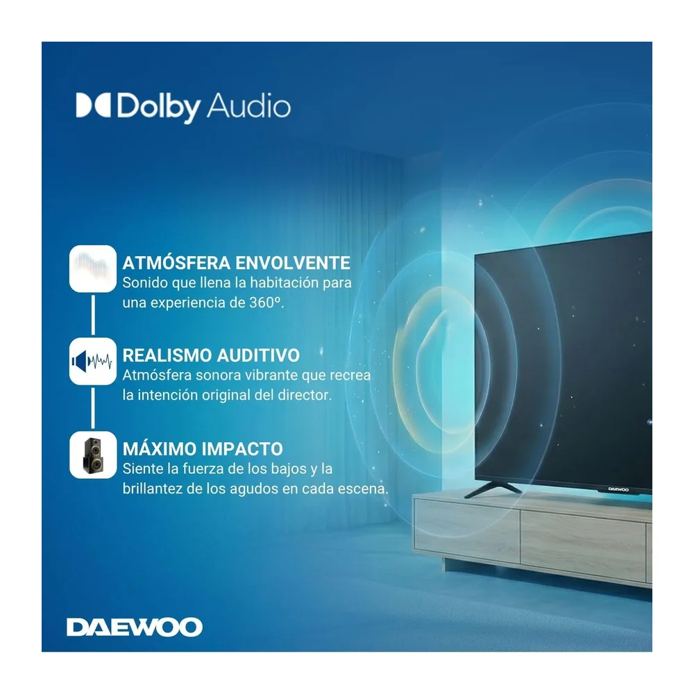 Daewoo 40VB56FV Smart TV 40 Pulgadas Full HD — 6