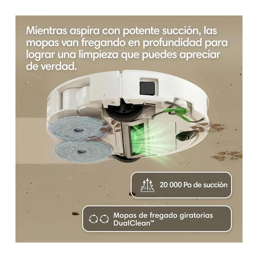iRobot Roomba Plus 416 Combo y Base AutoWash — 2