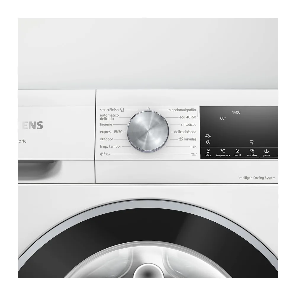 Siemens, Lavadora iQ500, 10kg, Dosificación automática, blanco, WG54G2F1EP [Clase de eficiencia energética A] — 3