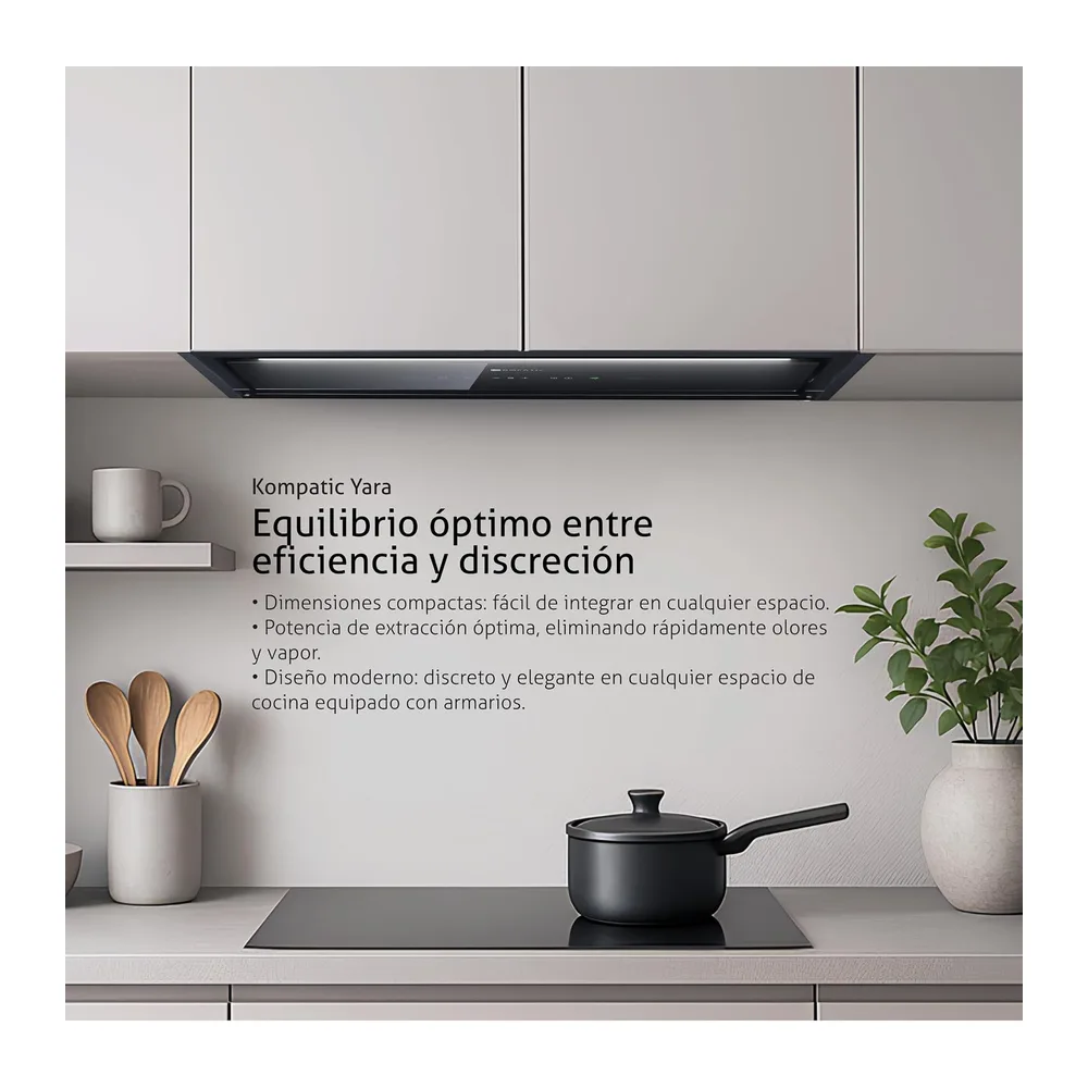 Campana extractora integrable Kompatic Yara 60 KPYR60BIB — 6
