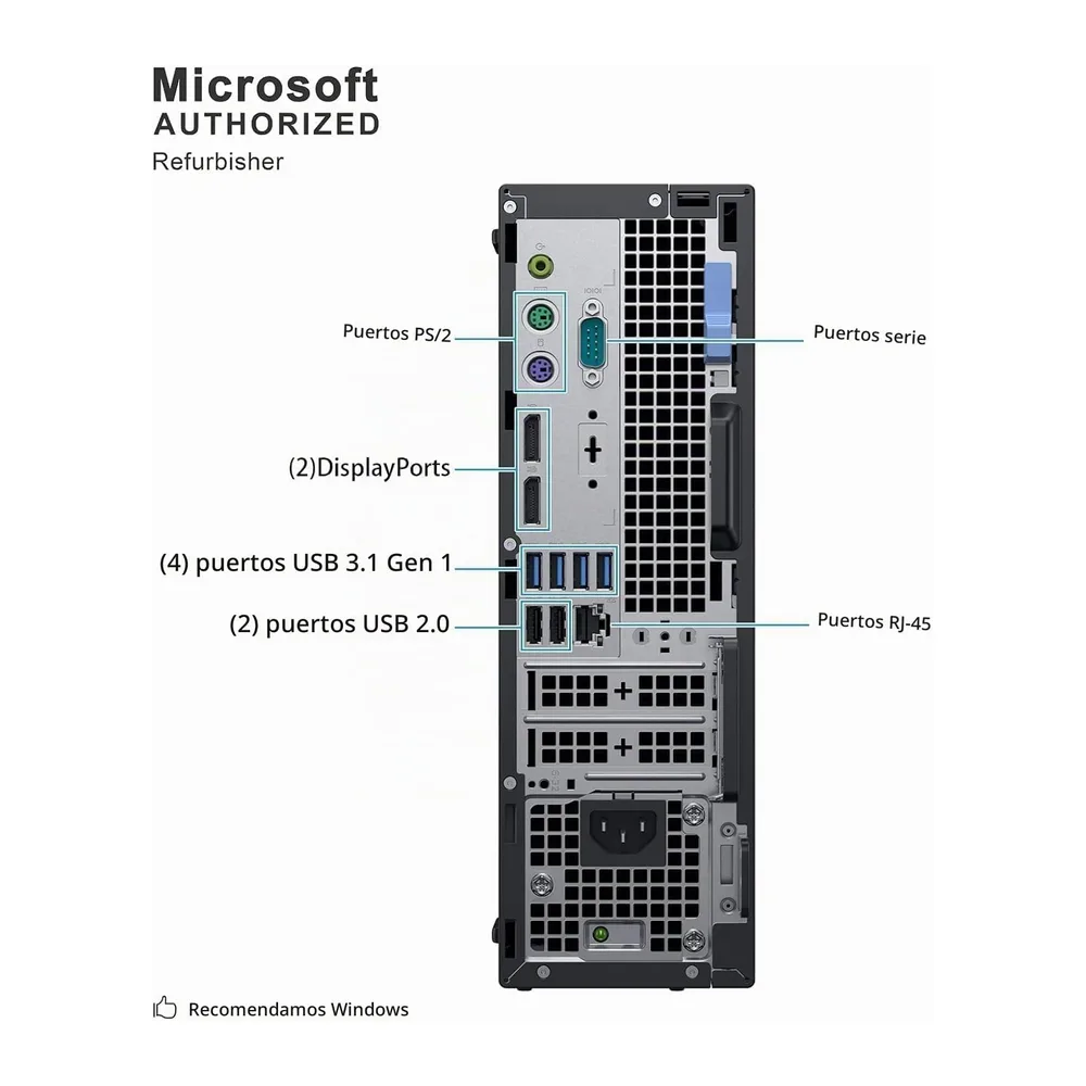 Dell Optiplex 7060 SFF Ordenador de sobremesa — 5